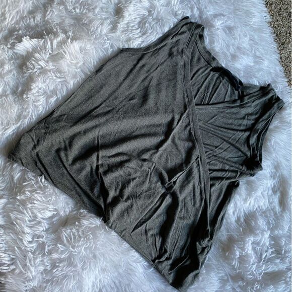 All Saints Wrap Front Crop Top Size Small - Picture 4 of 7